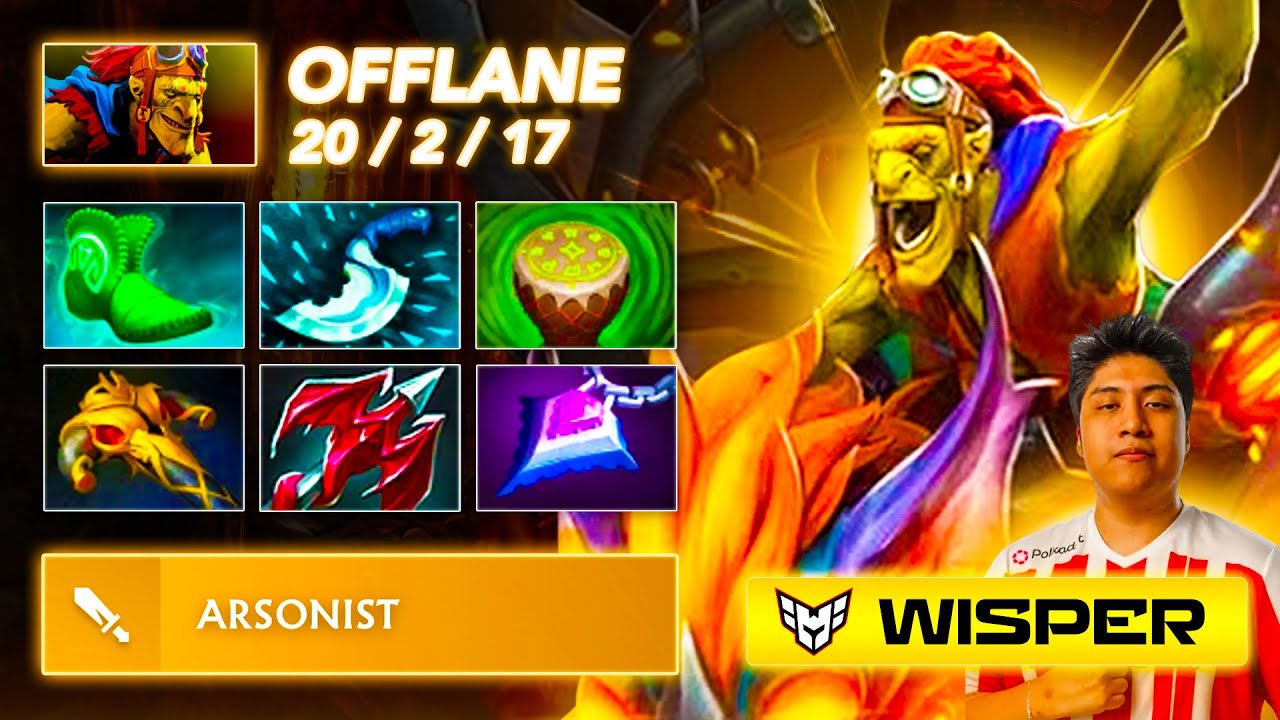 NEW META OFFLANE! - Wisper BATRIDER Offlane | Full Gameplay Dota Class [7.39c]