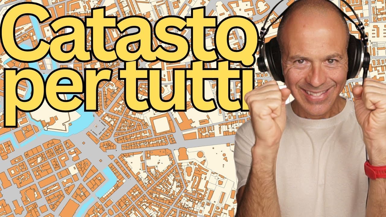 Come scaricare gratuitamente le mappe catastali vettoriali e georeferenziate