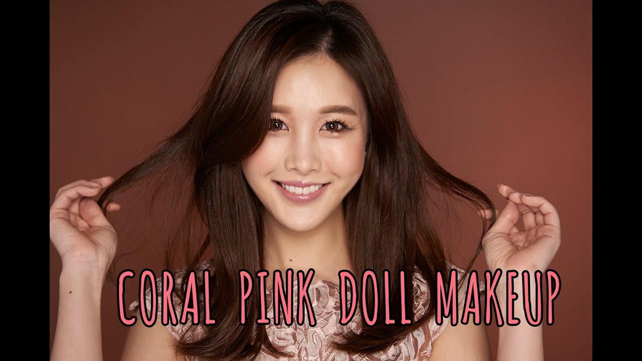 [박은지] Coral pink Doll Makeup 코랄 인형 메이크업