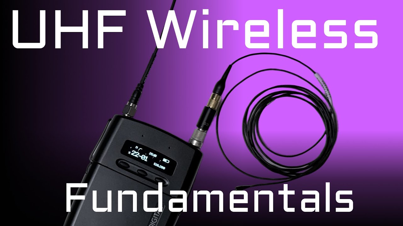 UHF Wireless Microphone Fundamentals for Video Production &mdash;&nbsp;Advertisement for a new course