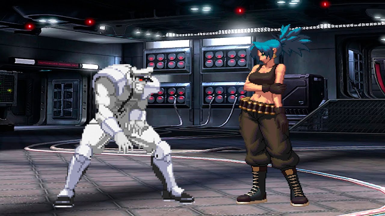[KOF Mugen] Команда М.Бизон против команды Леоны Хайдерн
