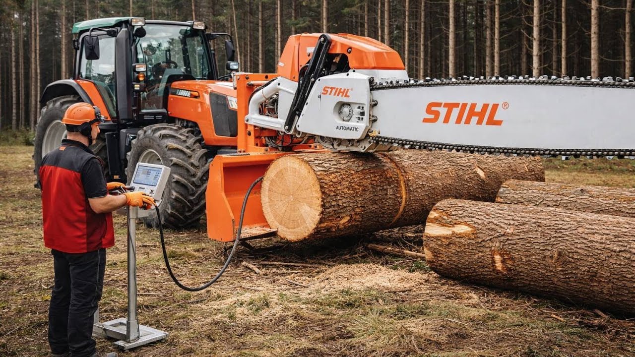 Extreme Stump Removal Excavators & The World’s Fastest Wood Chippers