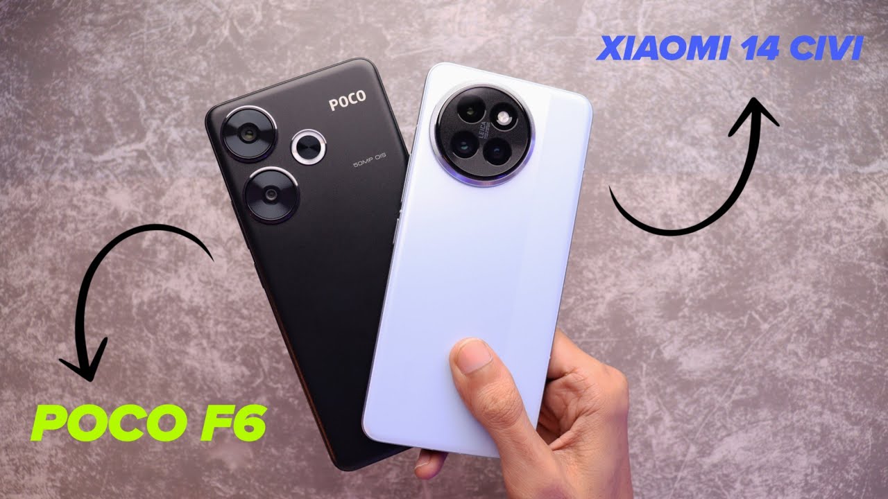 Poco F6 Vs Xiaomi 14 Civi Speed Test & Camera Test 🔥