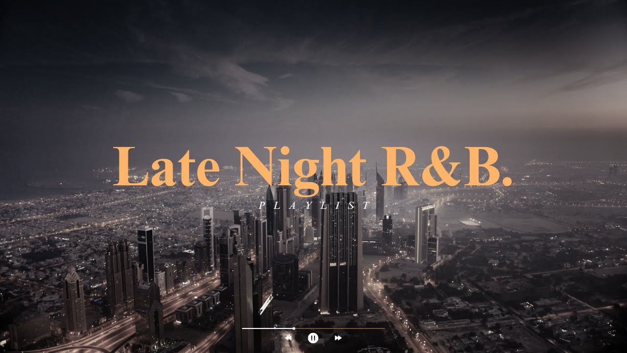Late Night R&B🌙 Best Chill & Relaxing Music 2025