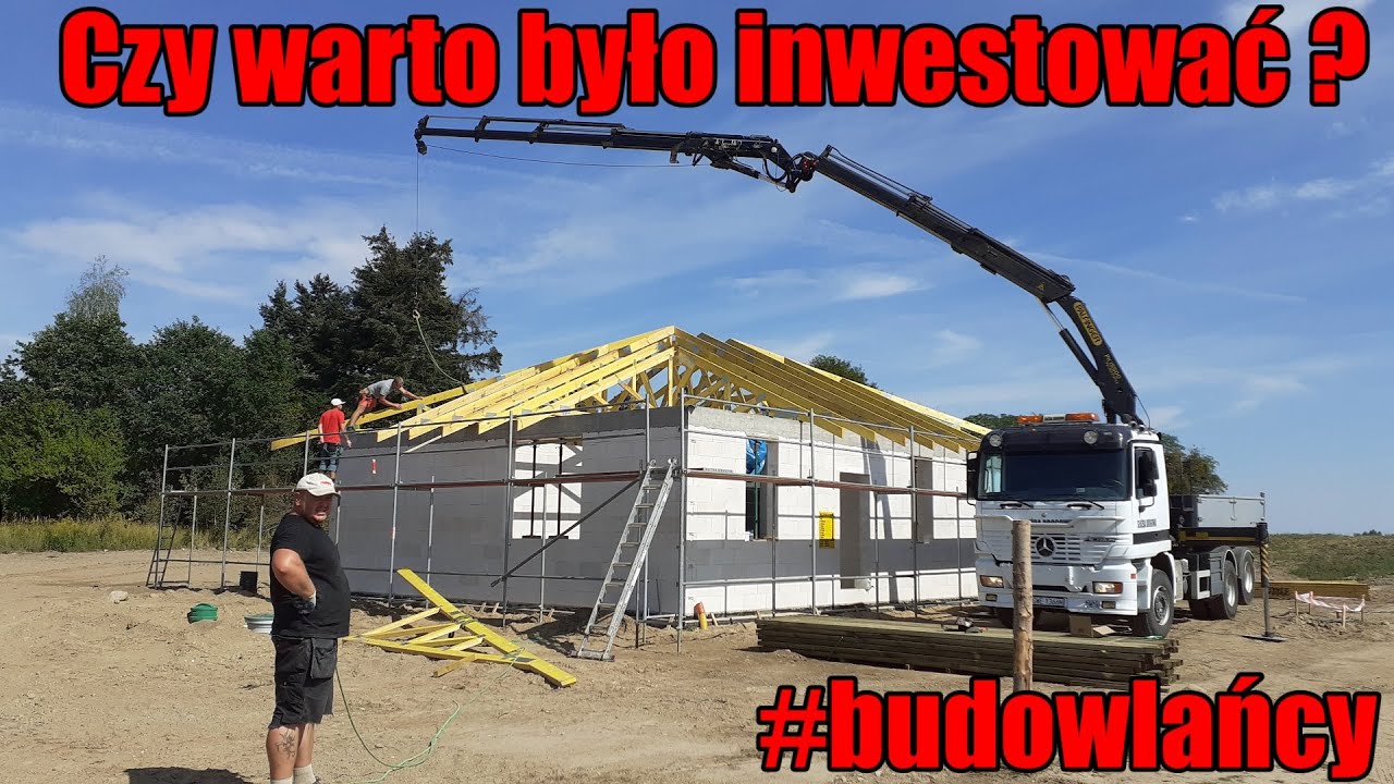 Czy warto było inwestować w HDS-a ? | Hds Palfinger Fly Jib | Montaż wiązarów | #budowlańcy
