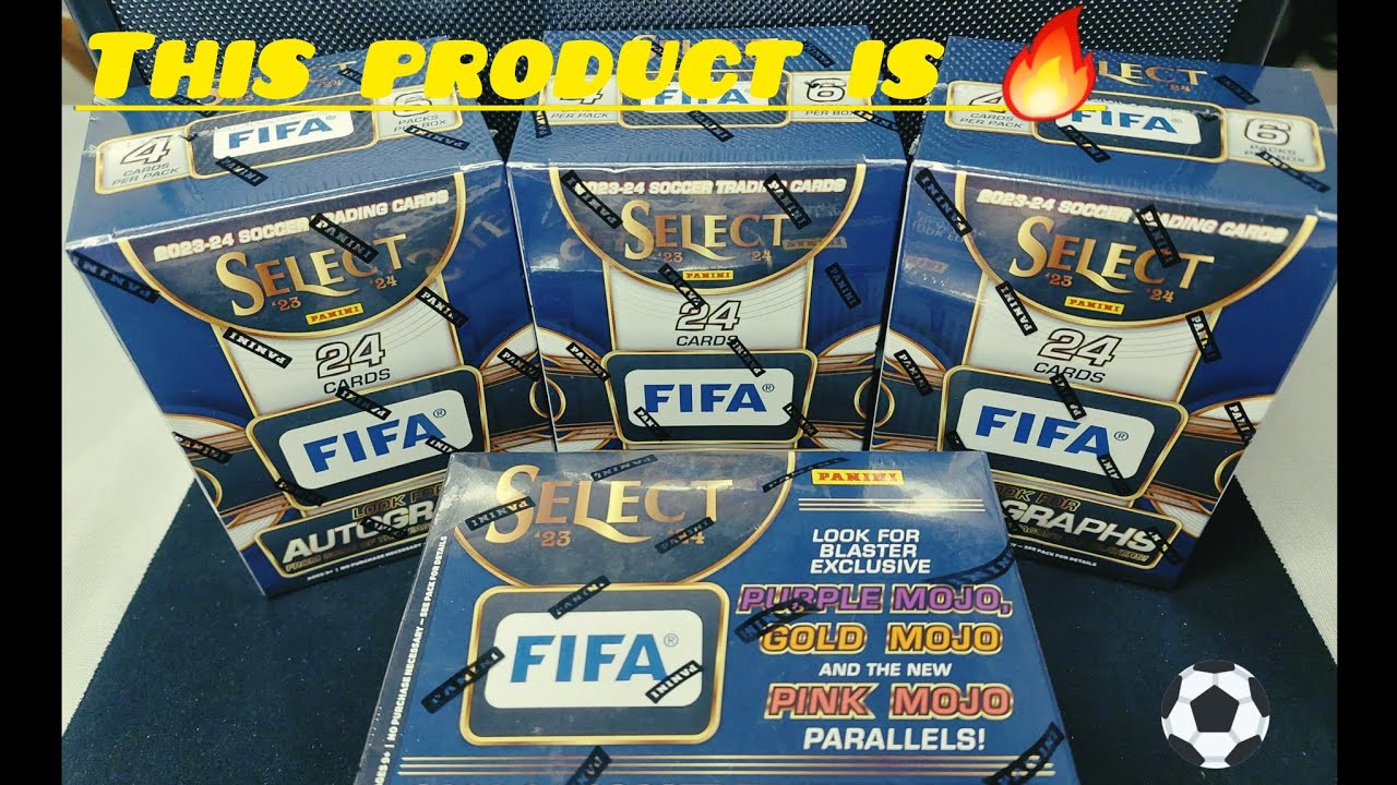 2023-24 Panini Select FIFA ⚽ - Retail Blaster boxes 🔥 Awesome Hits 💎