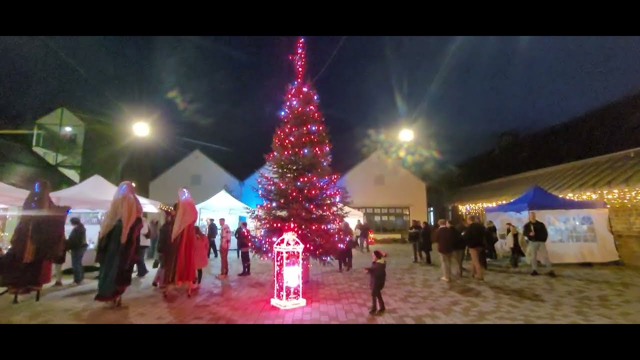 Les illuminations de Noël à Combourg 