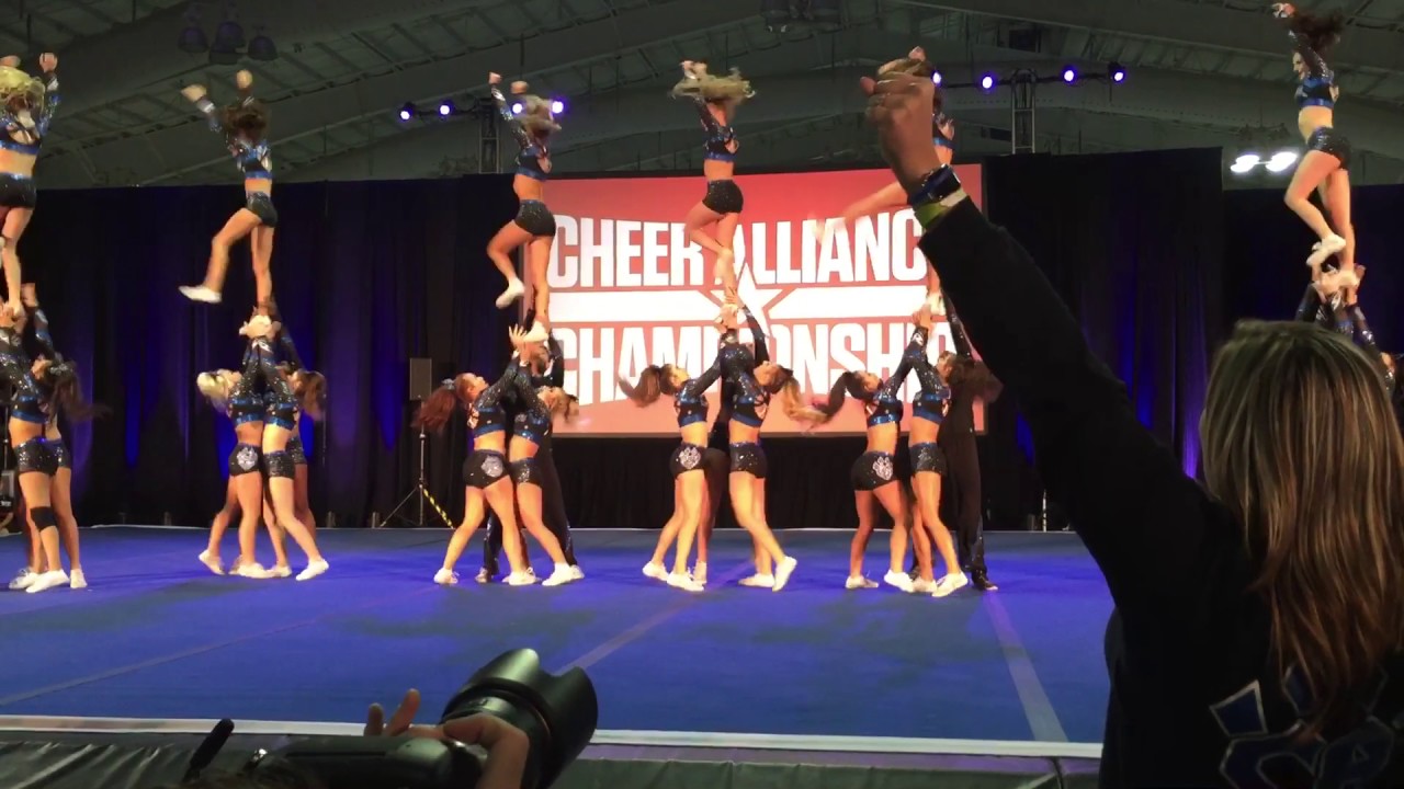 Cheer Athletics Swooshcats Cheer Alliance 2016