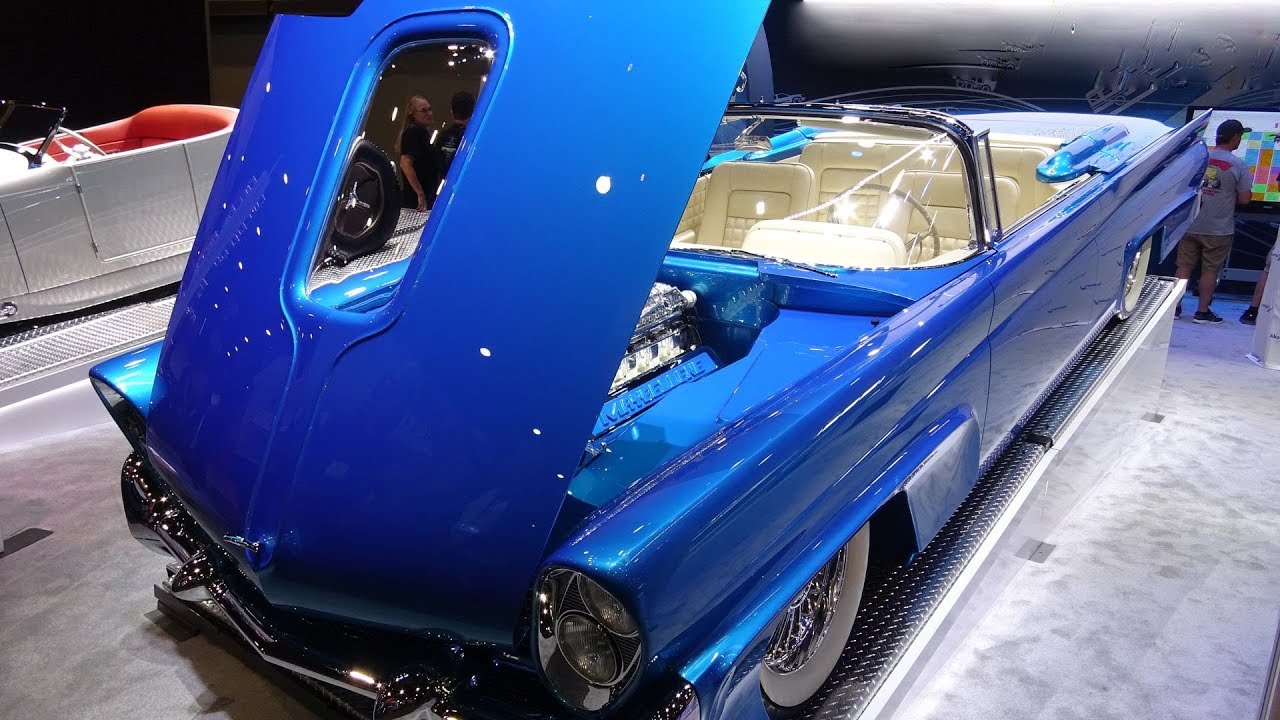 Dave Kindig's 940 HP Twin Supercharged 600 c.i. All Aluminum V-12 1958 Lincoln Revealed at SEMA
