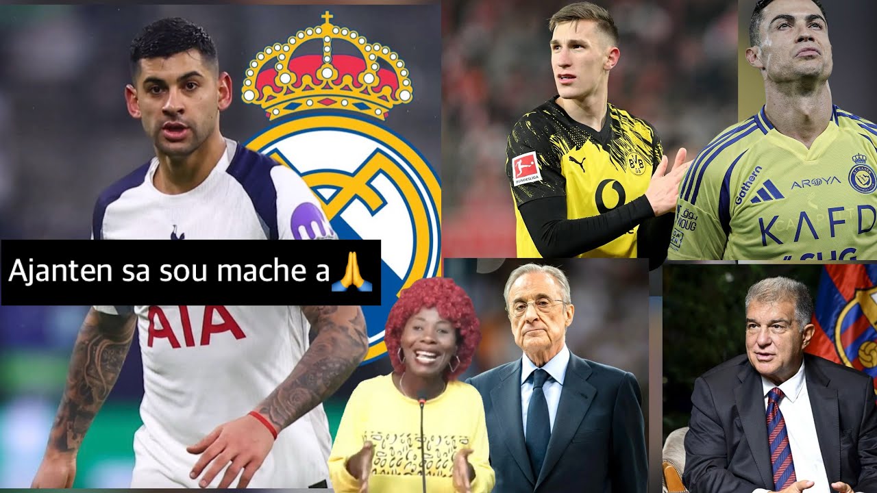 Ajanten an Cuti Romero anonse lap kite ekip li, Real Madrid an pozisyon pou fèl vini, CR7 nan prob