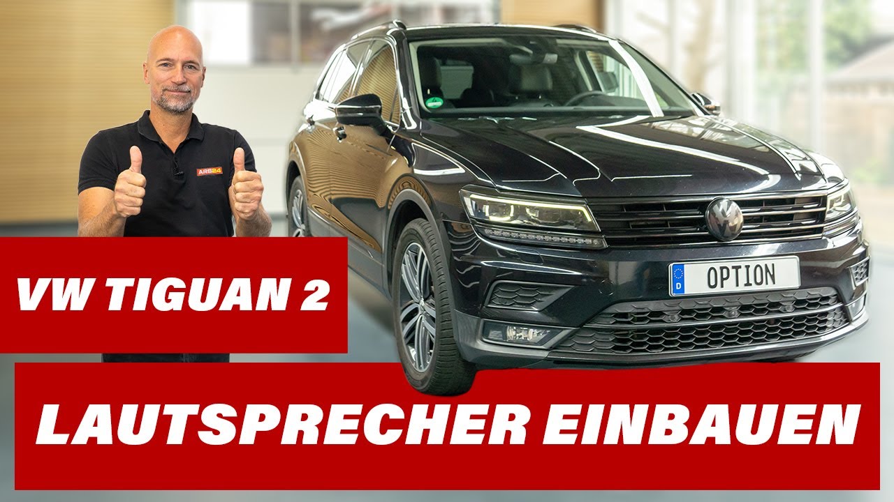 Front- & Hecklautsprecher im VW Tiguan einbauen per Plug & Play