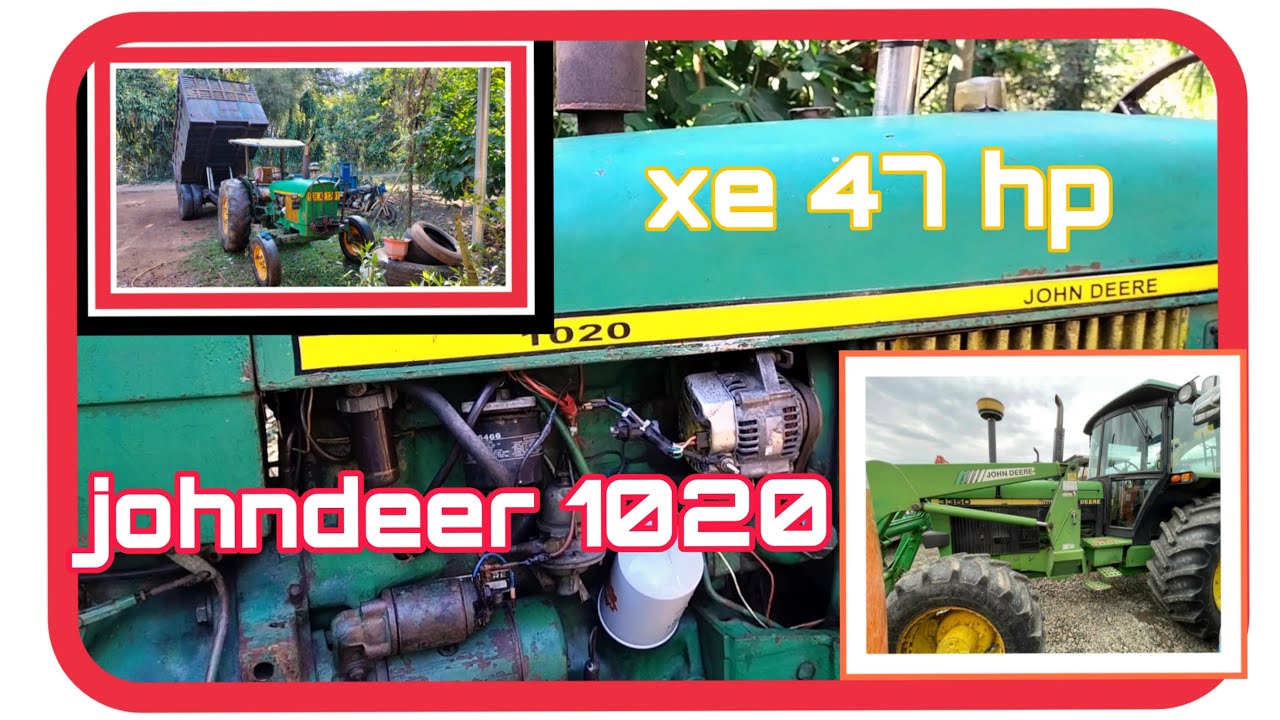 mua m&aacute;y c&agrave;y johndeer hay kh&ocirc;ng ?? johndeer 1020 S&agrave;i được 15 năm như thế n&agrave;o? #maycay #johndeere