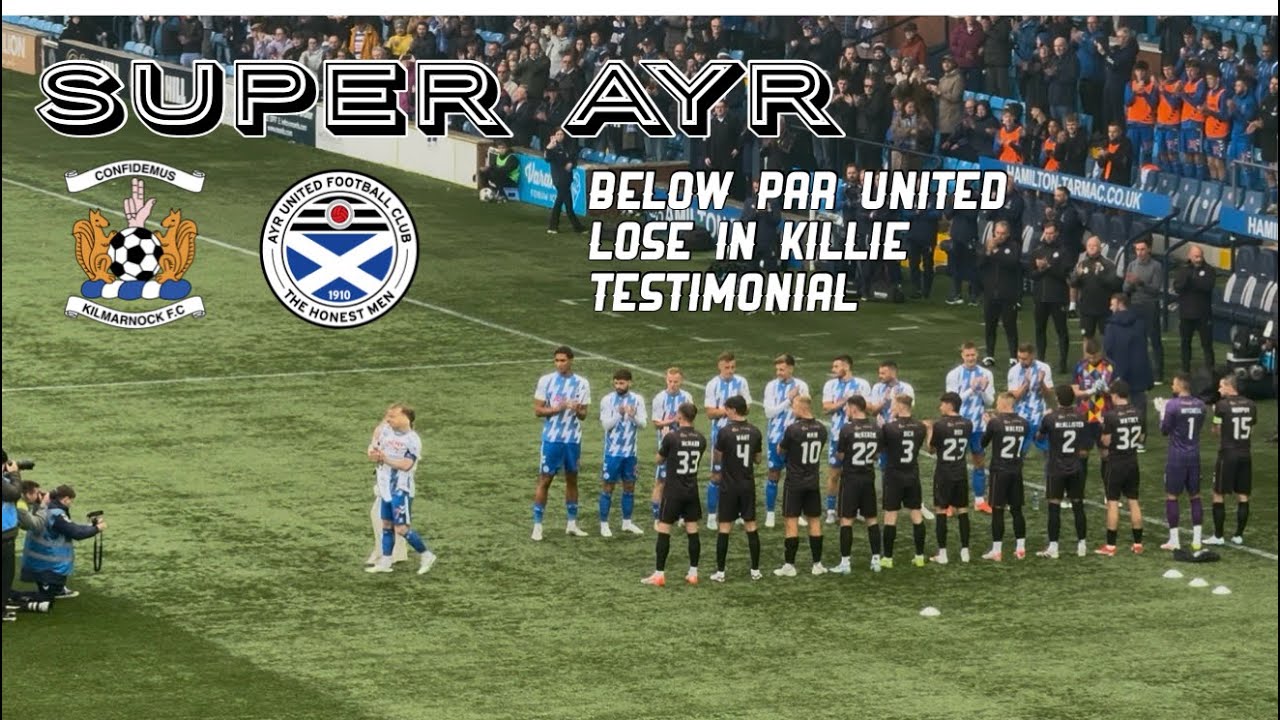 Below Par in Killie Testimonial 