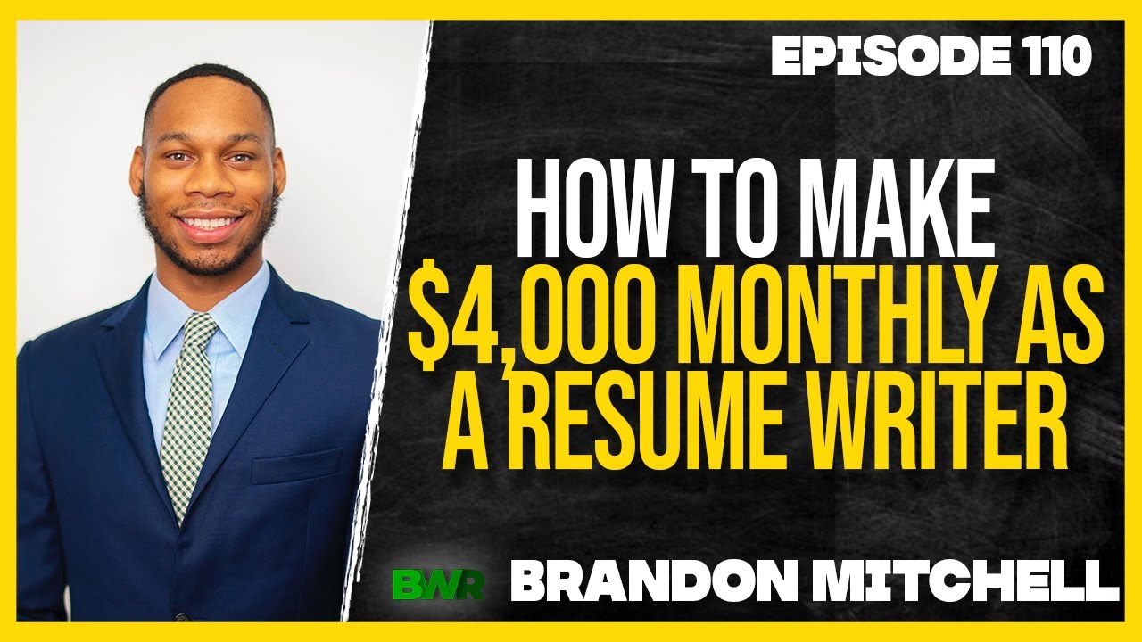 How To Make $4,000 Monthly As A Resume Writer