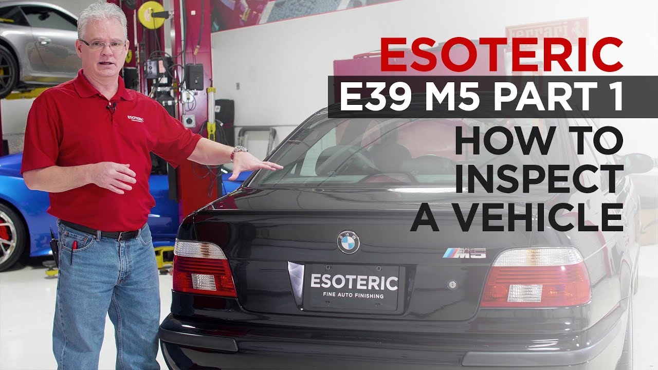 How to Inspect a Vehicle - E39 M5 Restoration Detail - Part 1