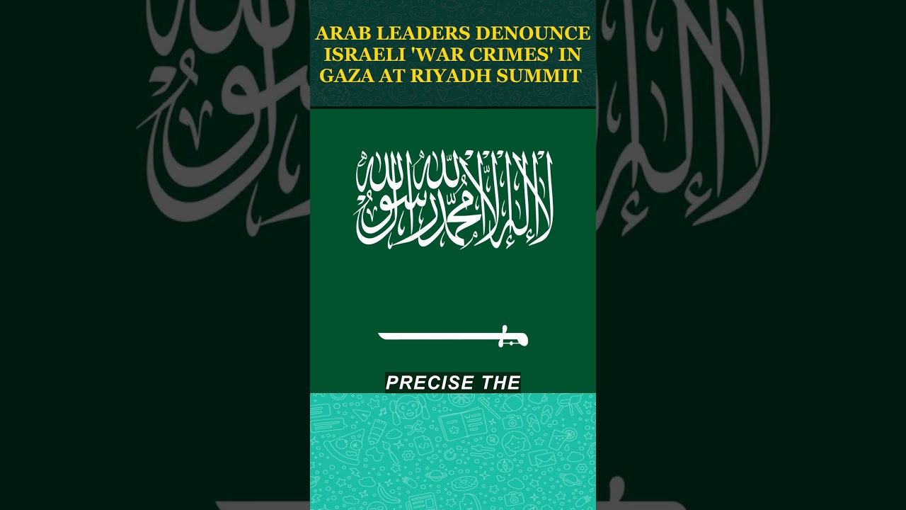 Arab Leaders Denounce Israeli 