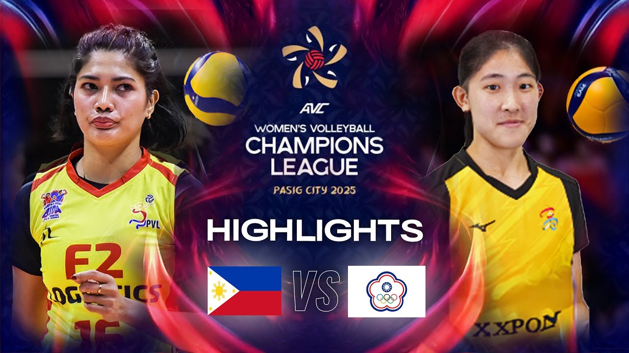 Petro Gazz Angels 🇵🇭 vs. Taipower  - AVC Champions League 2025 | Highlights - Pool Play