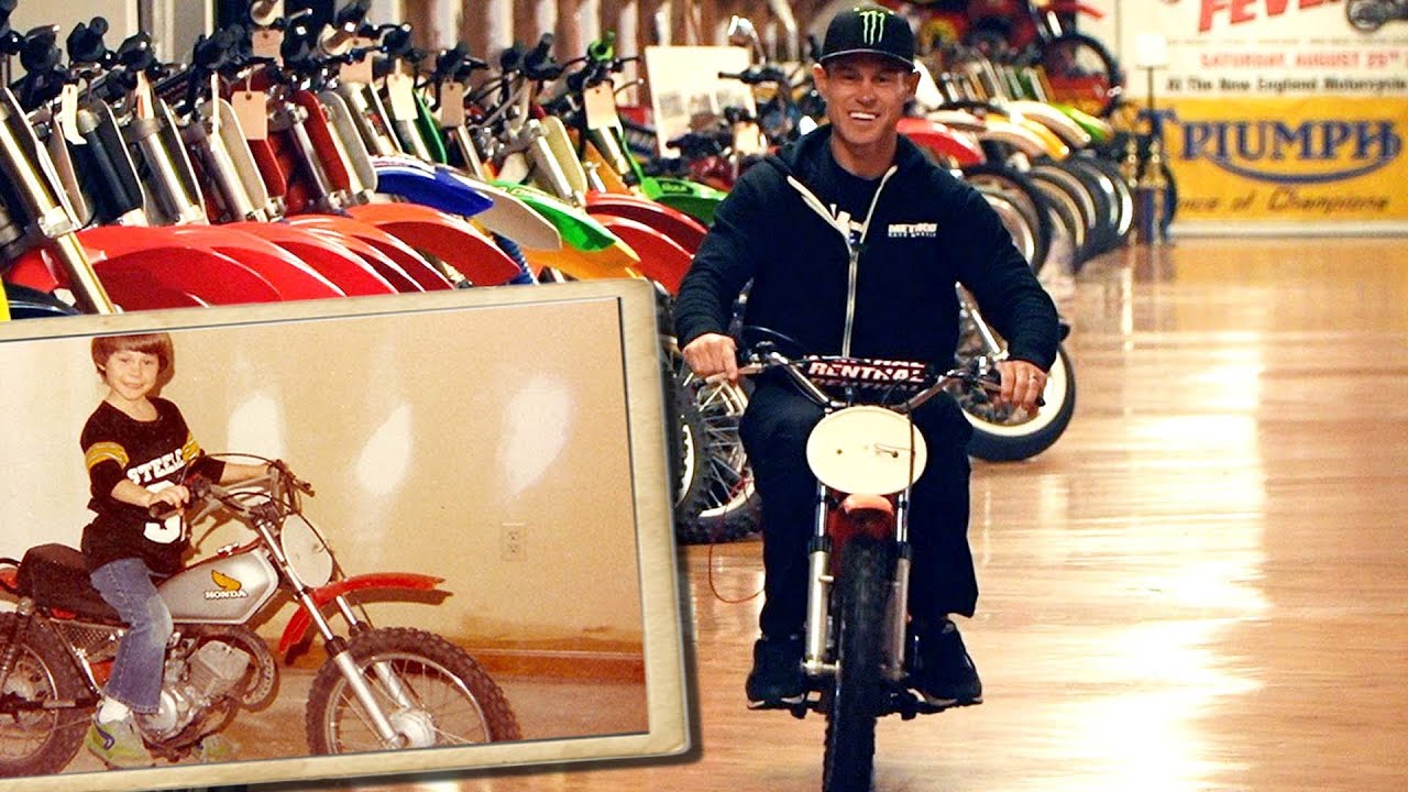 Brian Deegan Rides His Childhood Dirt Bike | The Deegans