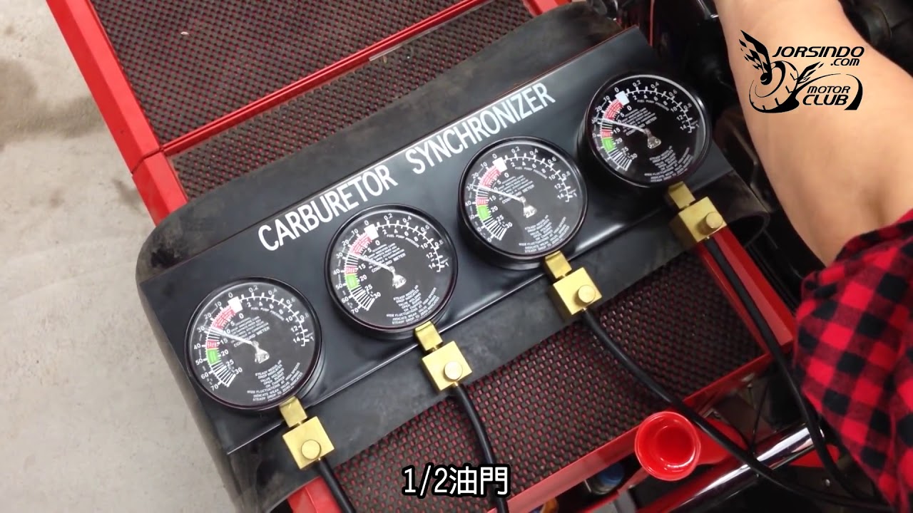 四缸平衡調整 KAWASAKI ZRX 1200R