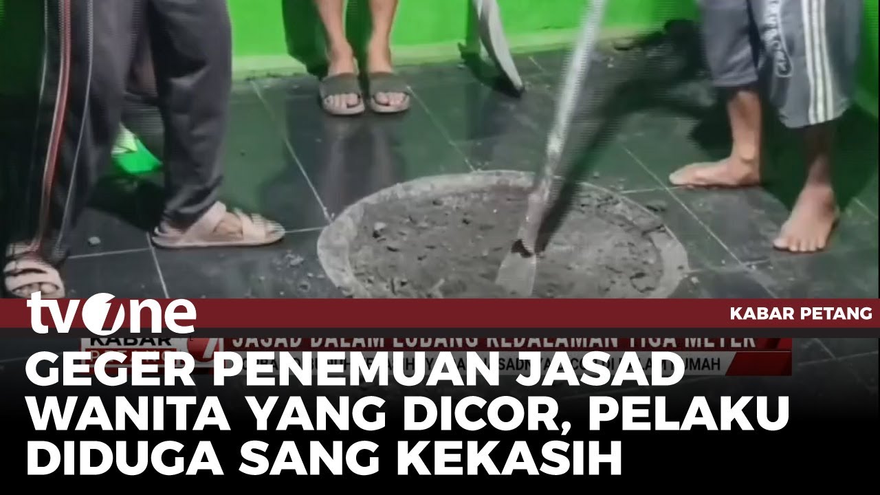 Pembunuhan Tragis di Lombok Barat, Mayat Wanita Dicor di Dalam Rumah | Kabar Petang tvOne