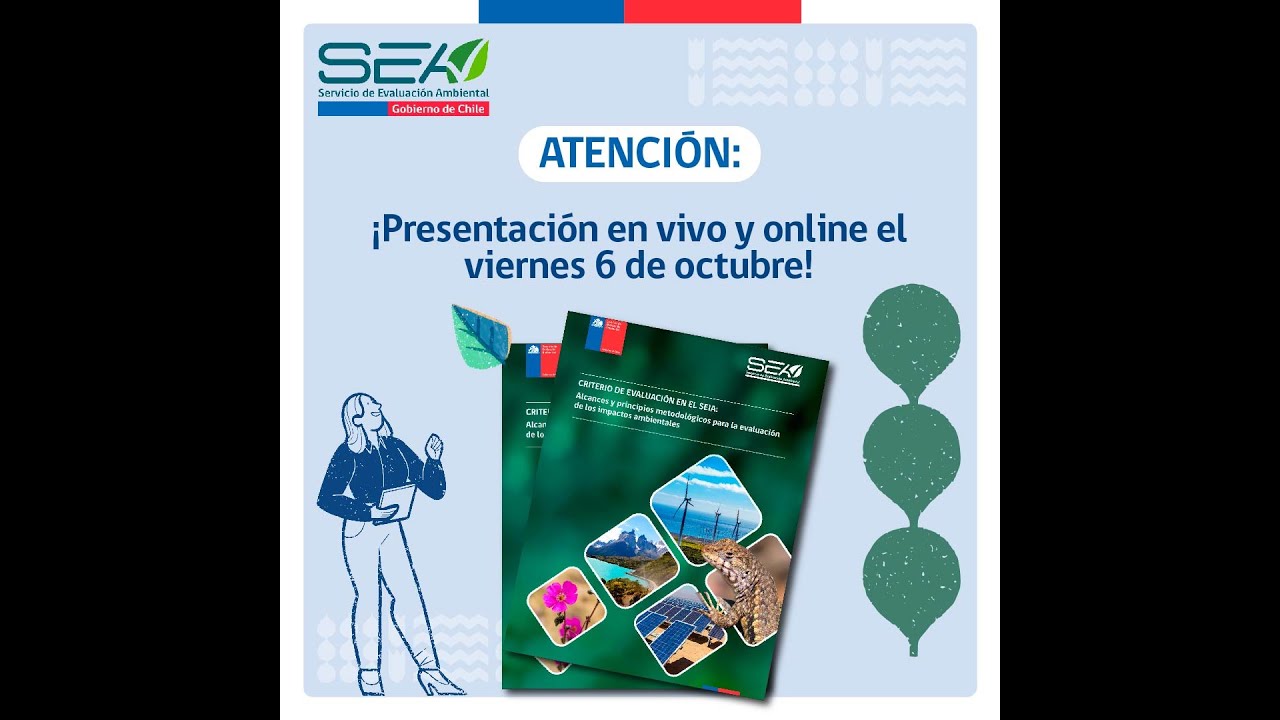 Criterio SEIA: Alcances y principios metodológicos para la evaluación de los impactos ambientales