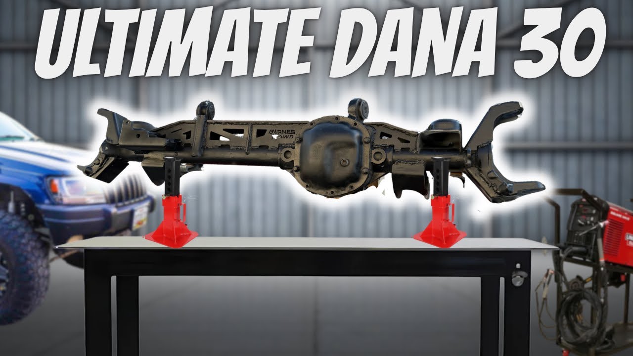 Сборка идеальной JK Dana 30 для моего WJ | Установка кронштейна фермы и направляющей балки Barnes...