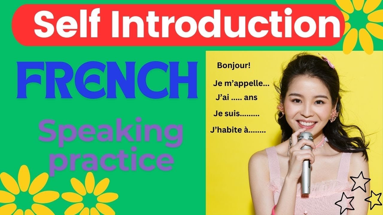 To introduce yourself in French (Conversation , Dialogue and Self introduction)for beginners