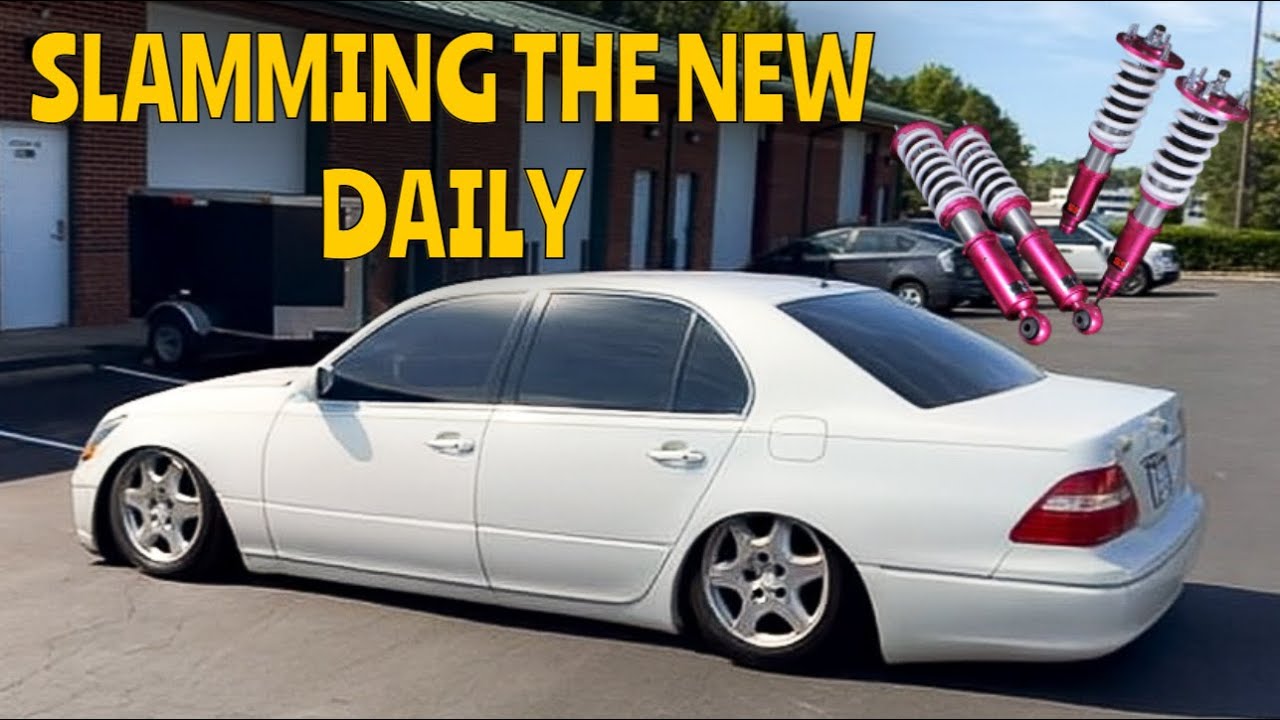 Installing Coilovers On The BRAND NEW Lexus LS430 (GONE WRONG)
