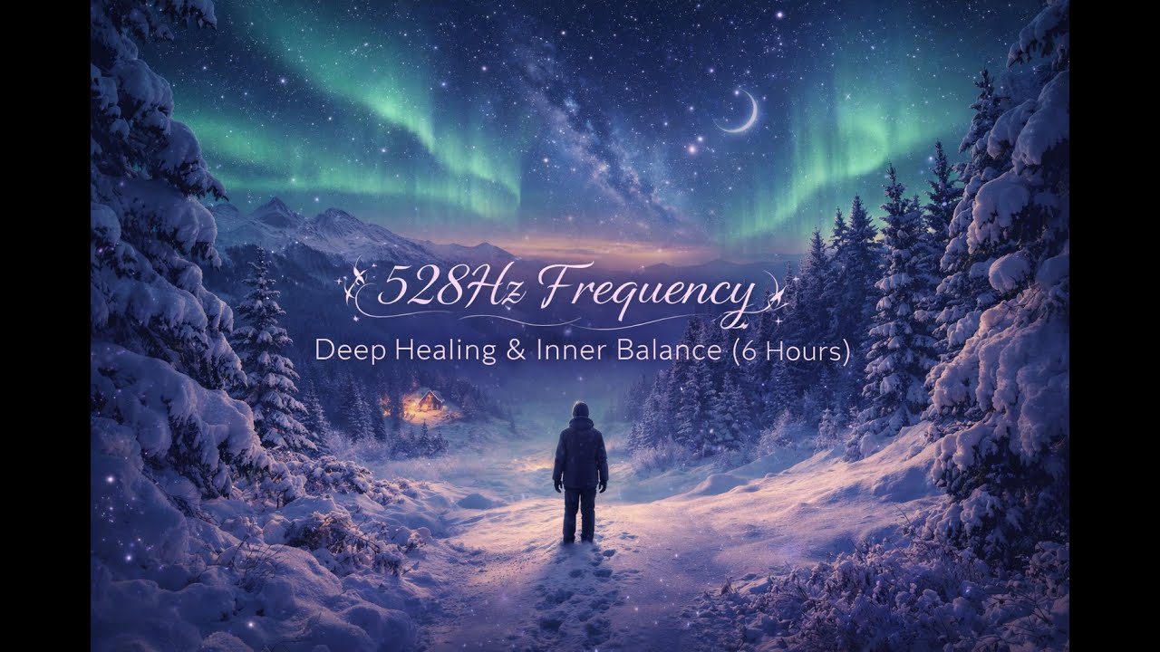 You can Rest at 528Hz Frequency | Deep Healing & Inner Balance (6 Hours)