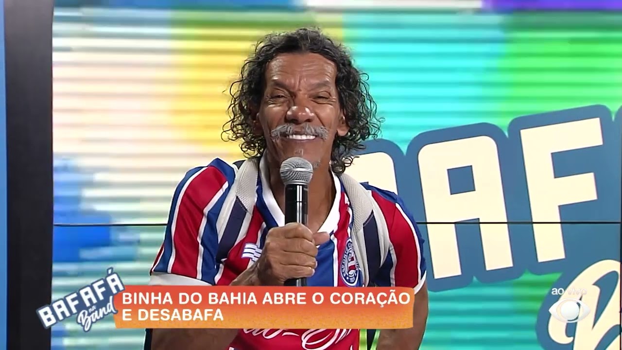 BINHA DO BAHIA ABRE O CORAÇÃO E DESABAFA | BAFAFÁ NA BAND