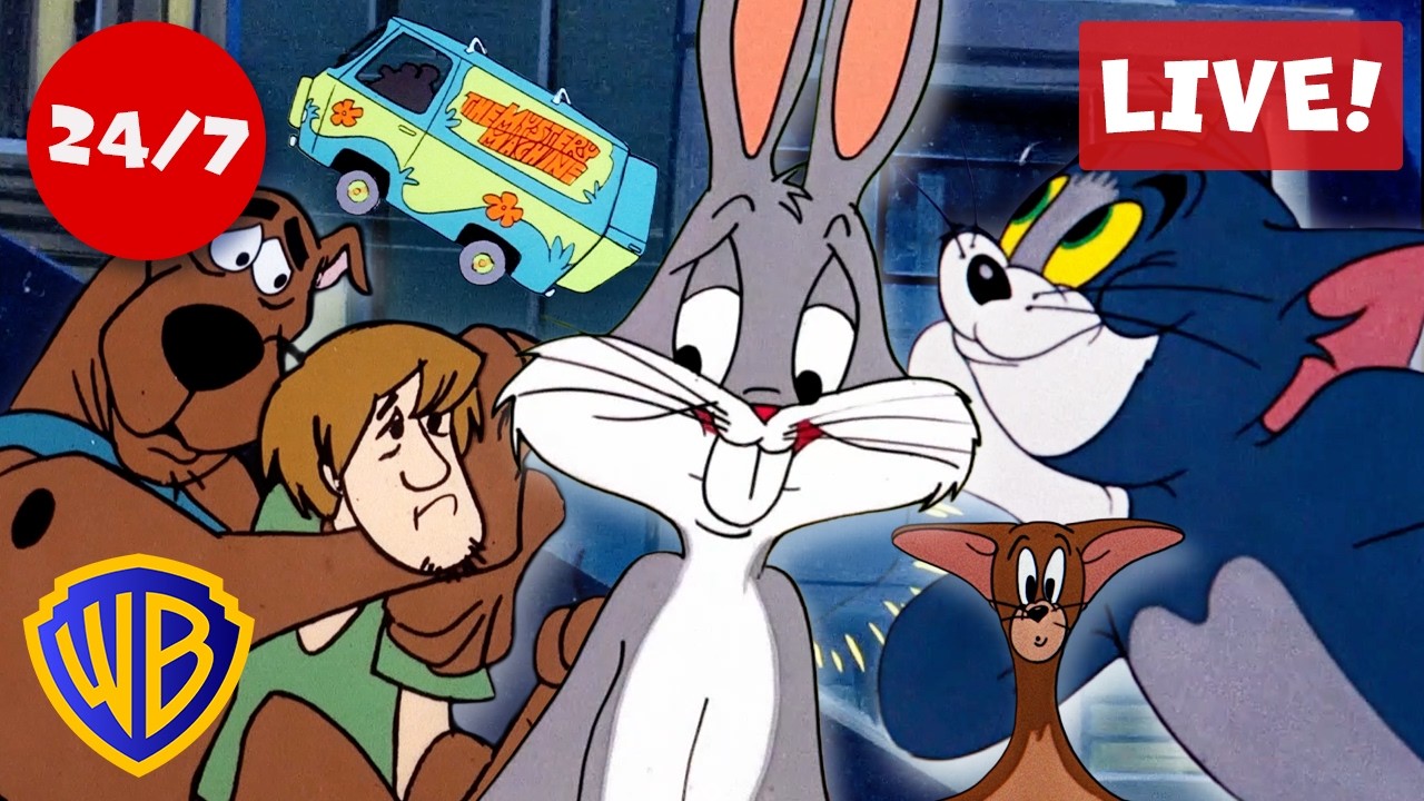 🔴 LIVE! Classic Cartoons 24/7 MARATHON 🌟📺 | Tom & Jerry, Looney Tunes, Scooby-Doo!