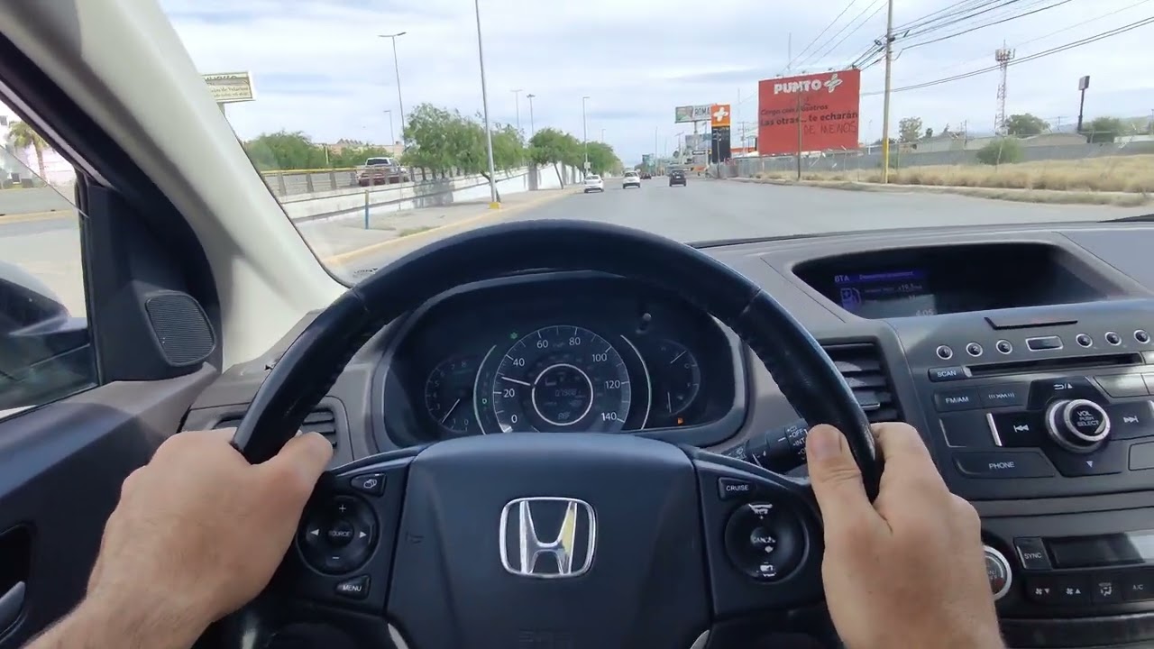 Honda CRV 2013 POV Drive Test