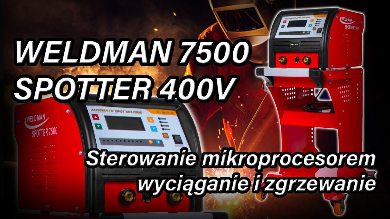 Spotter Weldman 7500 - Jak użytkować Spotter Weldman - Instrukcja Użytkowania i Obsługi