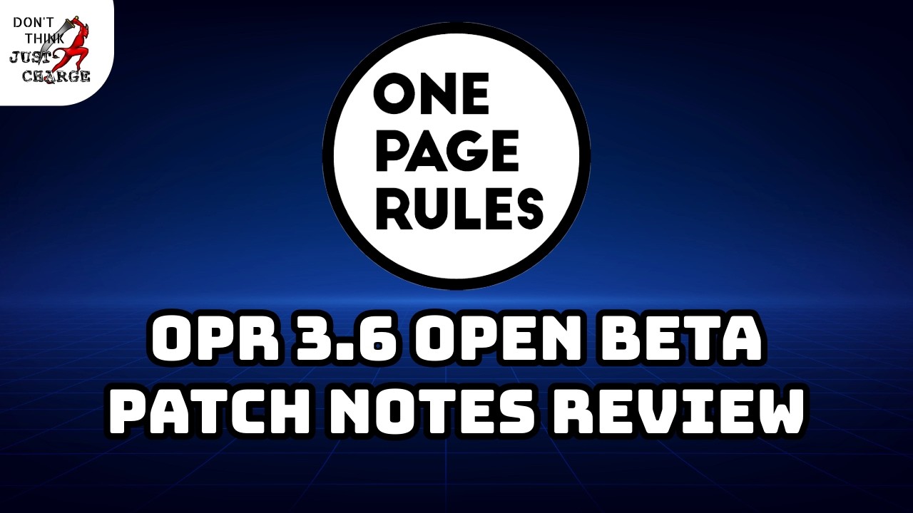OPR 3.6 Open Beta - Full Patch Notes Review!