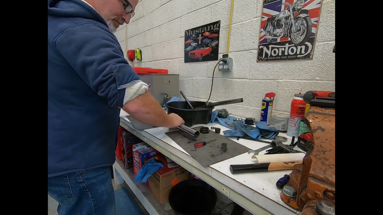 GPZ Turbo Fork Rebuild Part 2