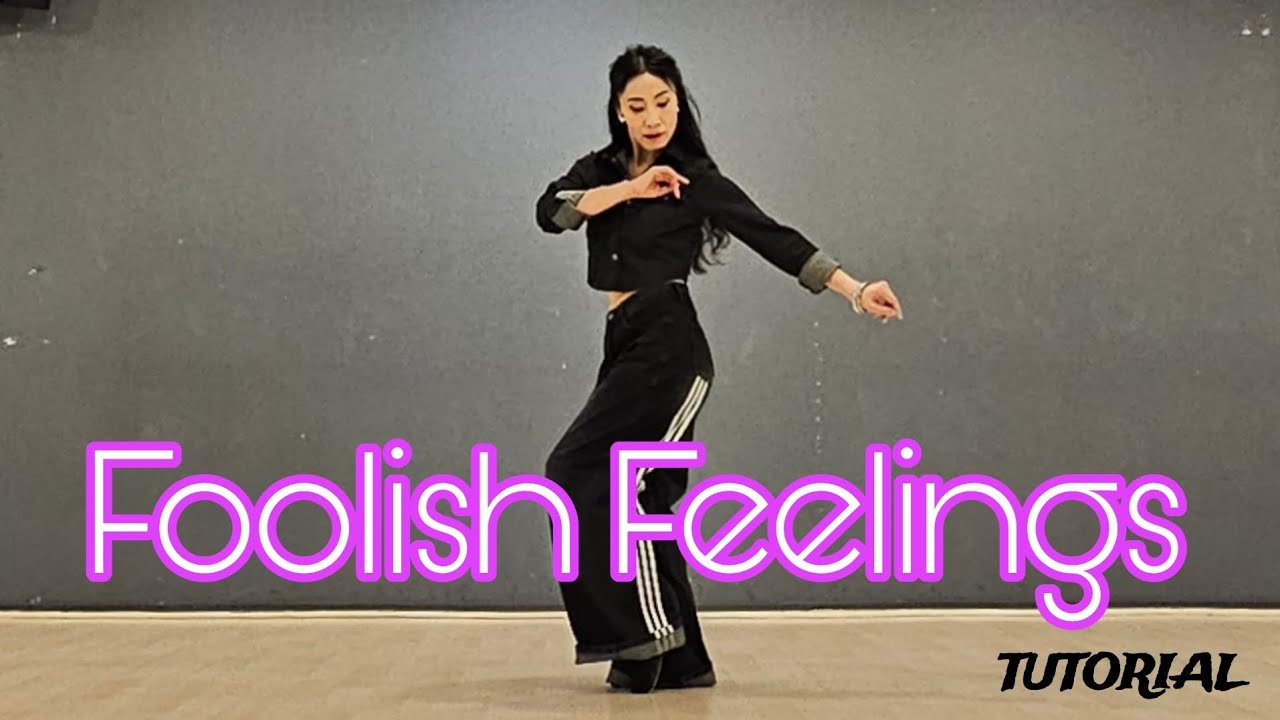 Foolish Feelings Linedance by Sue (Tutorial)/힙범핑 턴 이 멋진 매력적인 웨스트코스트스윙 중급댄스 ~