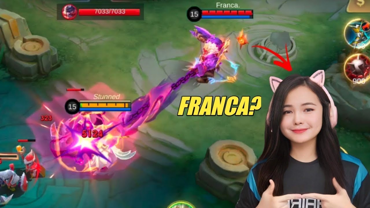 DAXMA vs TOP 1 GLOBAL FRANCO? FRANCA THE 1HIT FRANCO😱 | MLBB