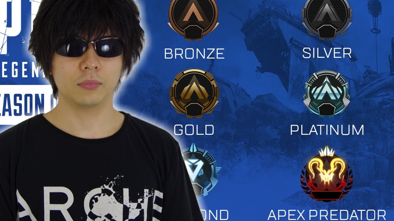 敵にキレず、味方にキレずプラチナに行く男【Apex】