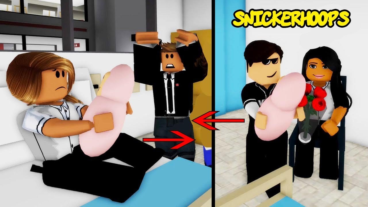 SWITCHED AT BIRTH! Roblox BROOKHAVEN RP | Role-Play | Snicker Hoops Gaming