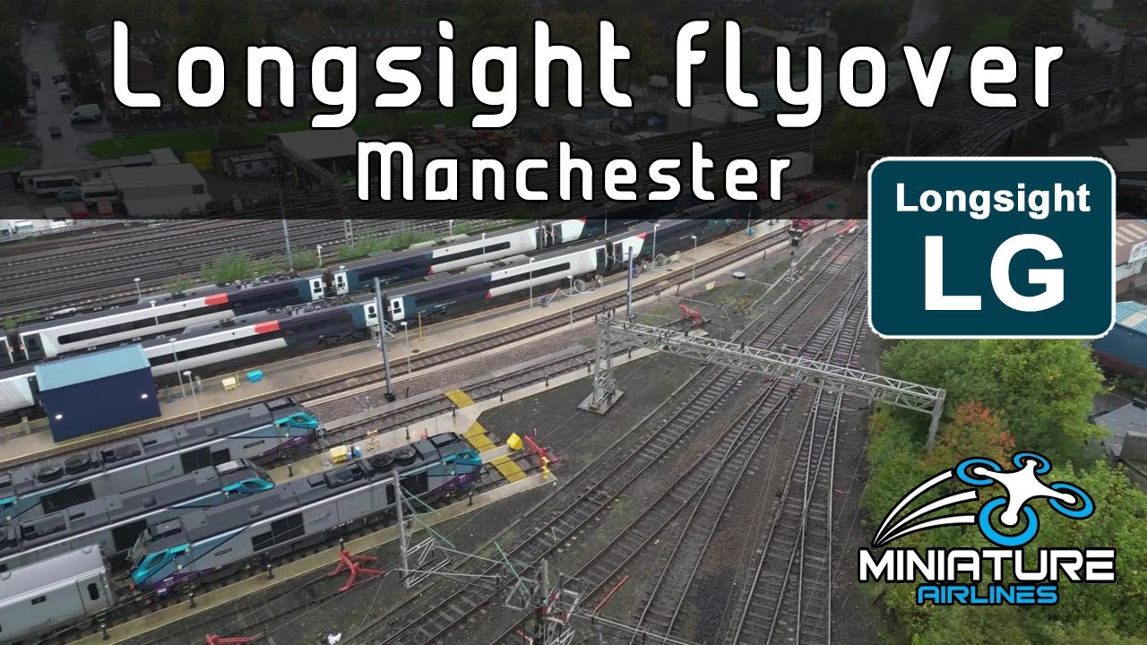 Longsight TMD (Manchester) Aerial Flyover