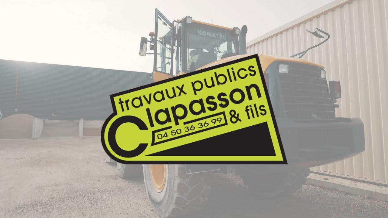 Travaux publics & assainissement &agrave; Bons‑en‑Chablais &ndash; Clapasson & Fils TP