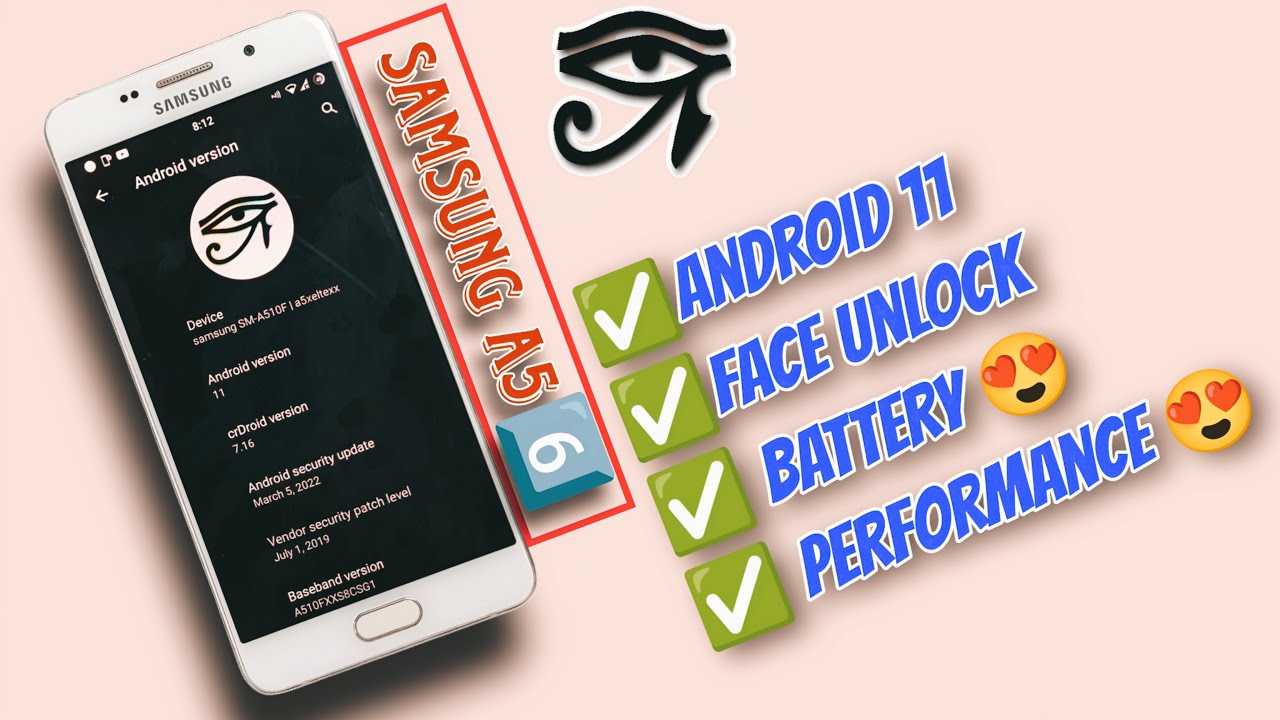 Android 11 on Samsung Galaxy A56️⃣ | crDroid ROM |  RandomRepairs