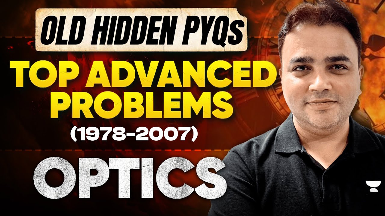 Ray Optics & Wave Optics : All Top Unsolved PYQs of JEE Advanced (1978-2007)