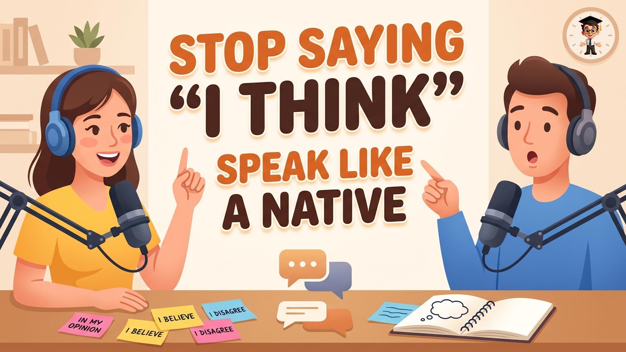 Learn English Conversation | Express Your Opinion Like a Native Speaker