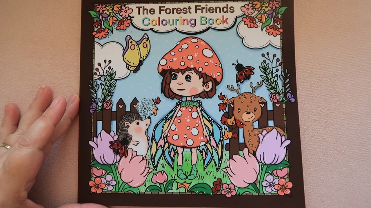 Lillbits Forest Friends Colouring Book LAUNCH