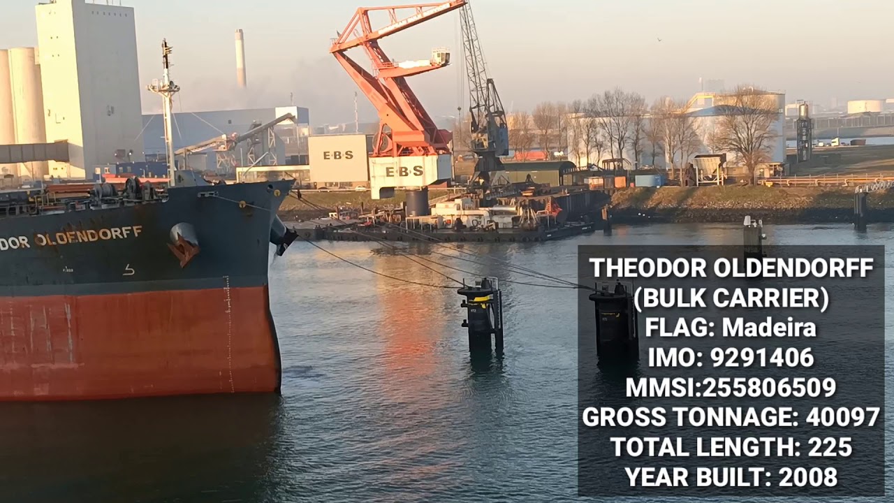 SHIPSPOTTING 2021// TAHOE SPIRIT/THEODOR OLDENDORFF AT EUROPOORT ROTTERDAM...MARCH 02, 2021