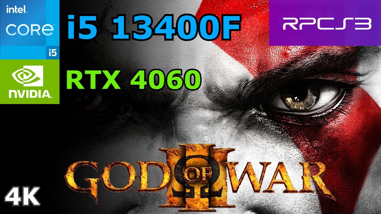 God of War 3 | RPCS3 | i5 13400F + RTX 4060 | 4K