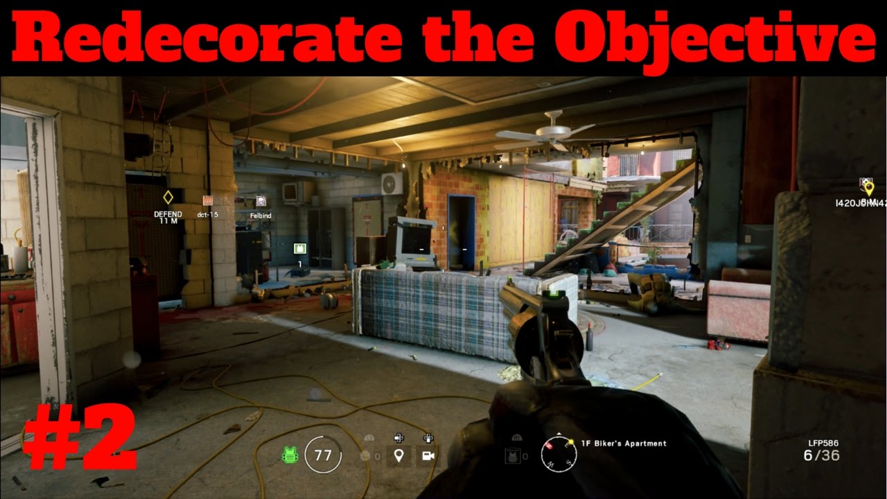 Redecorate the Objective #2 - Rainbow Six Siege