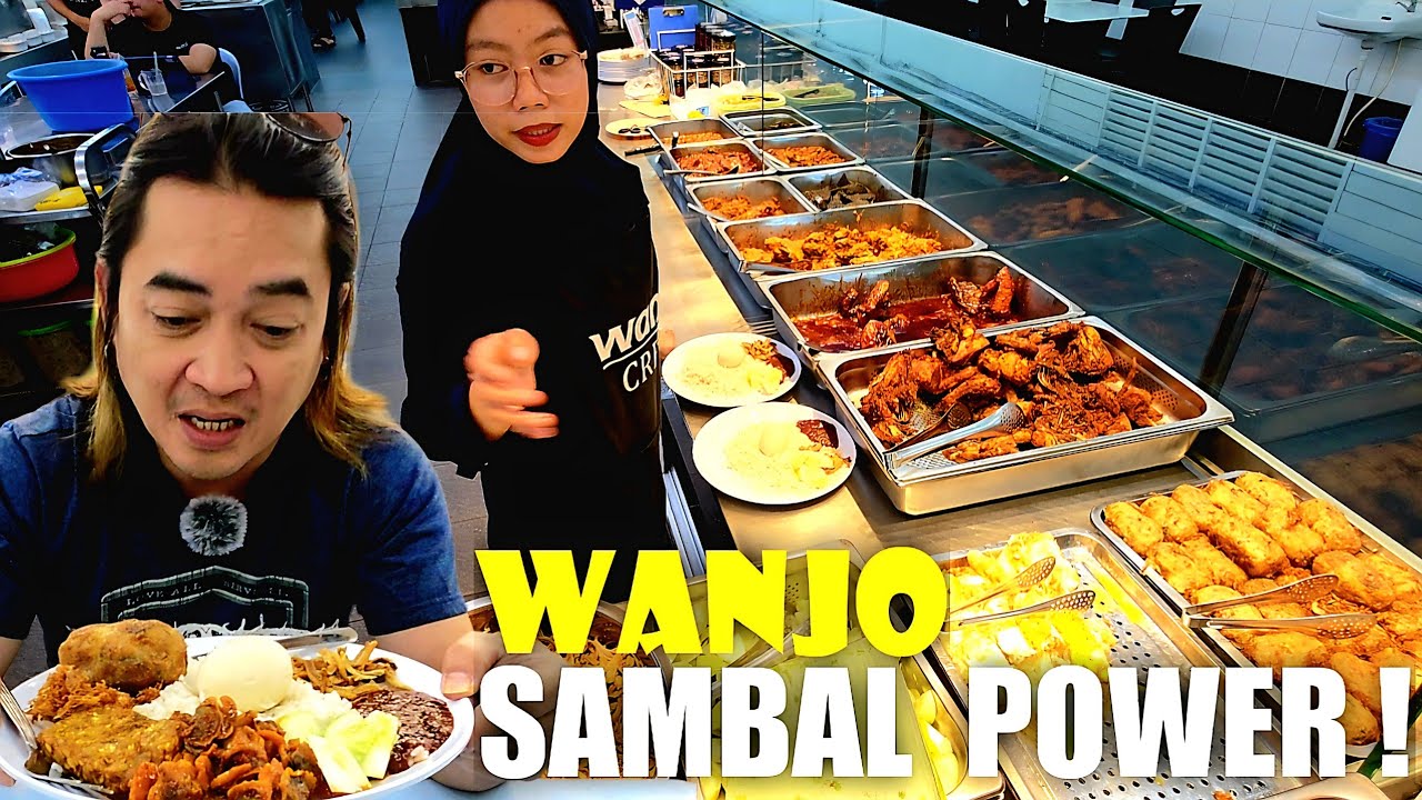 Nasi Lemak WANJO SEDAP KA??? VIRAL DI KUALA LUMPUR #food