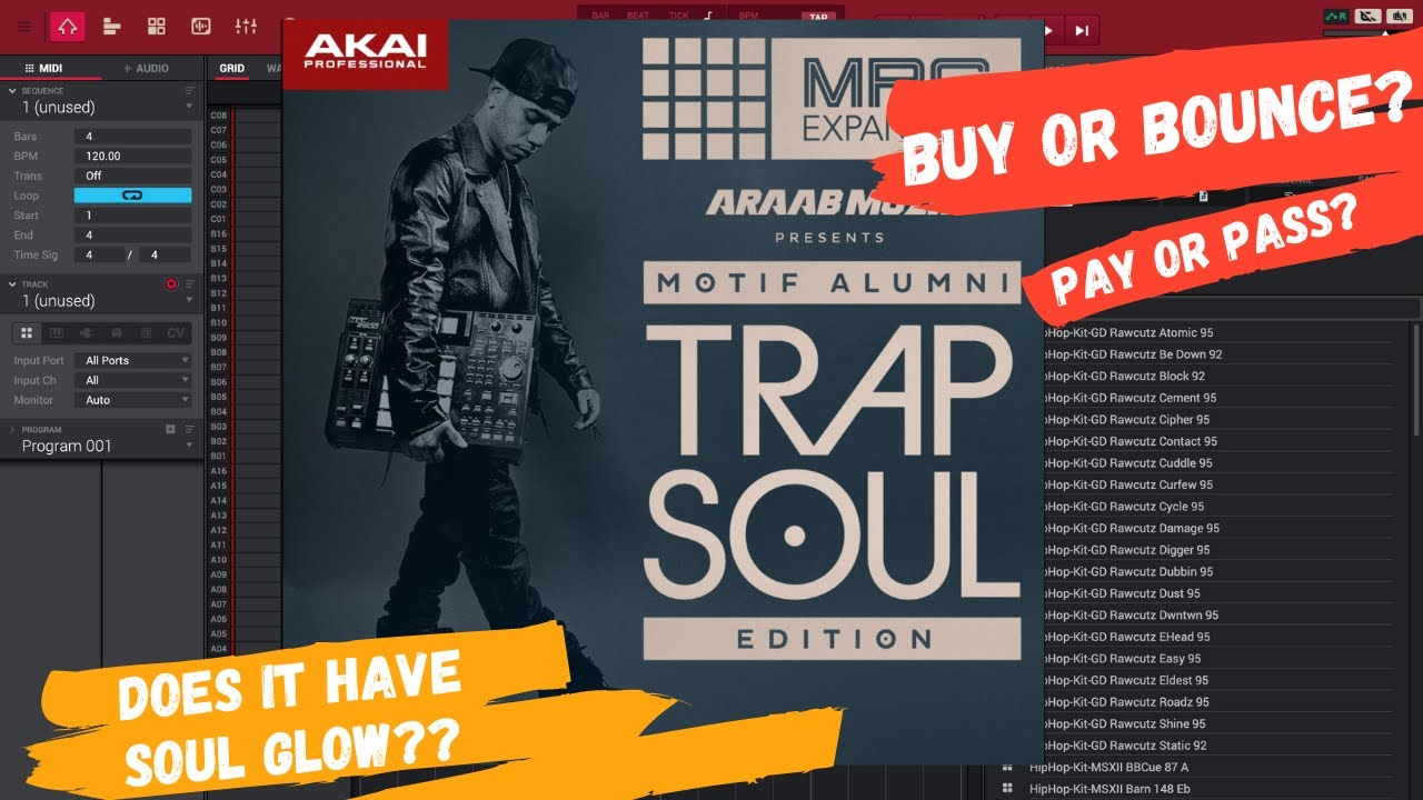 AraabMuzik Trap Soul MPC Expansion Full Listen